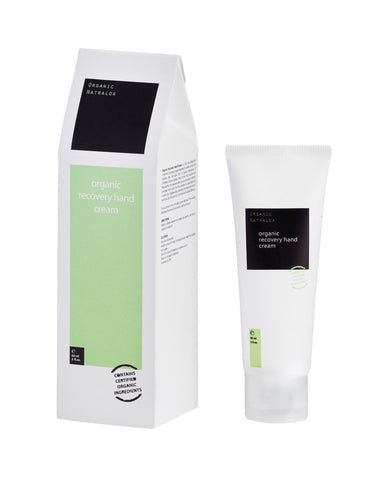 Organic recovery hand cream